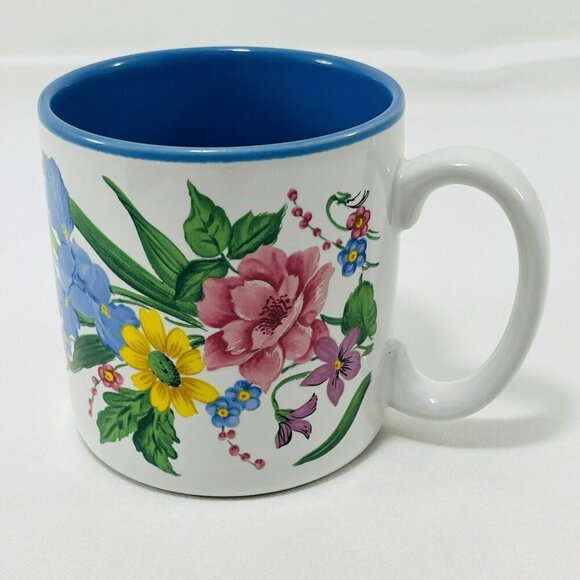 Flowers Balloons Jane Bowen Mug 670100 Spring Summer Garden Blossom Gardener - Picture 10 of 12